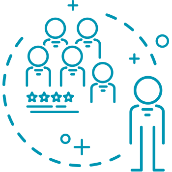 Icon design for Leader Development.