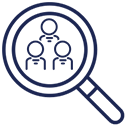Icon Image For Step 1: Identify.