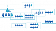 Icon Design Representing Visible Teams.